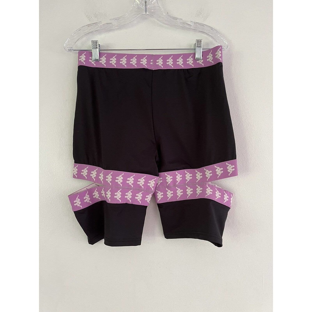 NWT Kappa 222 Banda Fuig 3 High Rise Cutout Womens Bike Shorts Sz Large - Picture 6 of 8